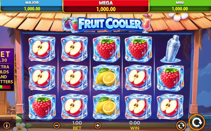 Fruit Cooler თამაშის ეკრანი